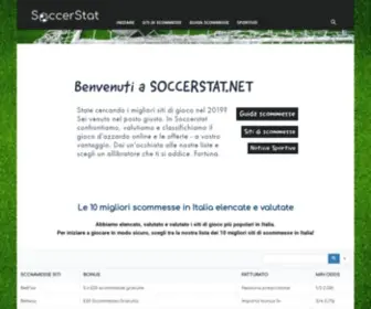 Soccerstat.net Screenshot