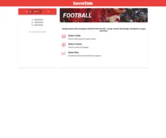 Soccerstats.info(Soccerstats info) Screenshot
