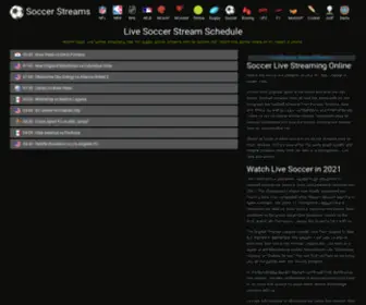 Soccerstream.me(Soccer Streams) Screenshot