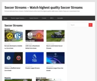 Soccerstreams.info(Soccer Streams) Screenshot