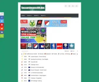 Soccerstreams100.live(Soccer Streams) Screenshot