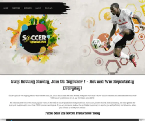 Soccertipsclub.info Screenshot