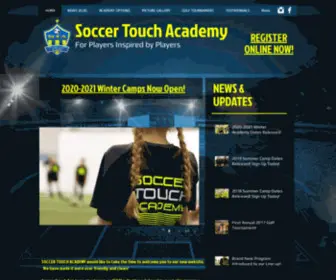 Soccertouchacademy.com(HOME) Screenshot