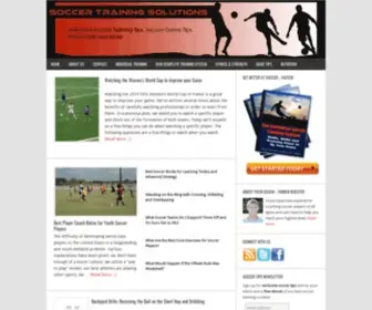 Soccertrainingsolutions.com(Soccer Training Solutions) Screenshot