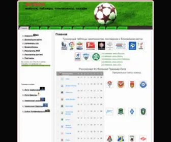 Soccerunion.ru(Футбол) Screenshot