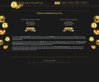 Soccerviptip.com(Soccer Vip Tip) Screenshot