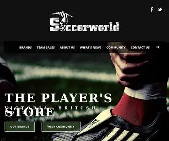 SoccerWorldvictoria.com(Soccer World) Screenshot