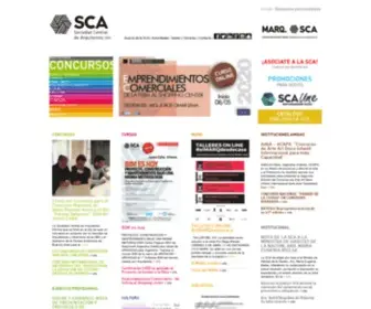 Socearq.org(Sociedad Central de Arquitectos) Screenshot