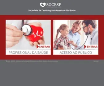 Socesp.org.br(Socesp) Screenshot