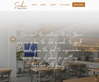 Sochikitchen.com(Sochi Kitchen) Screenshot