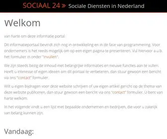 Sociaal24.nl(SOCIAAL 24) Screenshot