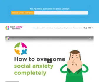 Social-Anxiety-Solutions.com(Social anxiety) Screenshot