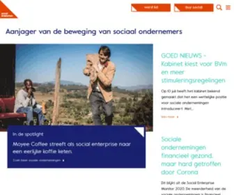 Social-Enterprise.nl(Social Enterprise NL) Screenshot