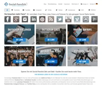 Social-Fanclick.com(Social Fanclick) Screenshot
