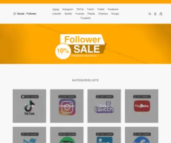 Social-Follwer.com(Bei Social) Screenshot