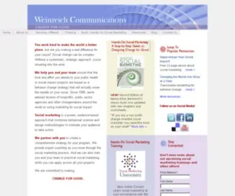 Social-Marketing.com(Weinreich Communications) Screenshot