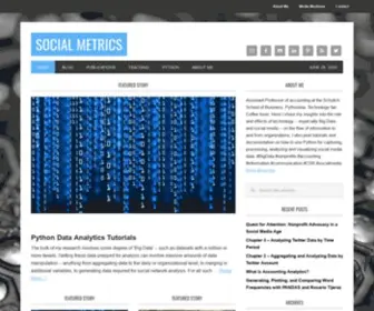 Social-Metrics.org(Social Media) Screenshot