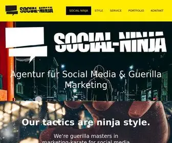 Social-Ninja.com(Social Ninja) Screenshot