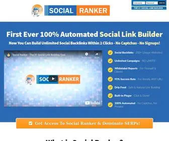 Social-Ranker.com(Social Ranker) Screenshot