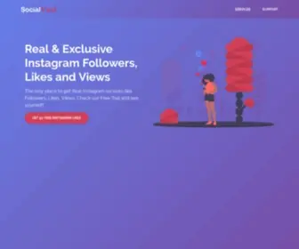 Social-Viral.com(Buy Instagram Followers and likes at 1.49$) Screenshot