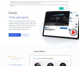 Social27.com(Virtual & Hybrid Events that Make an Impact) Screenshot