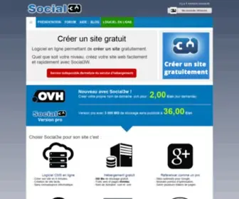 Social3W.com(Créer) Screenshot