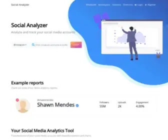 Socialanalyzer.io(socialanalyzer) Screenshot