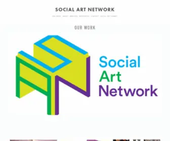 Socialartnetwork.org(Social Art Network) Screenshot