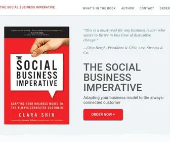 Socialbizimperative.com(The Social Business Imperative) Screenshot