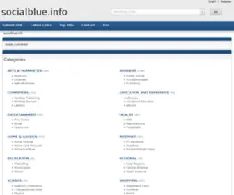 Socialblue.info(Socialblue info) Screenshot