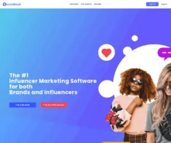 Socialbook.io(Top Influencer Marketing Software Platform) Screenshot