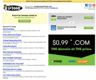 Socialbookmarkhub.com(Top social bookmarking sites) Screenshot