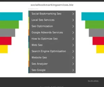 Socialbookmarkingservices.biz(Bid for Listing) Screenshot