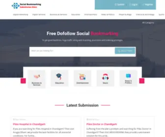 Socialbookmarkingsubmissionsites.xyz(Free Social Bookmarking Sites List) Screenshot