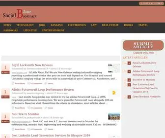 SocialbookmarkZone.info(Great Place for Internet Users to Store and Manage Sites) Screenshot