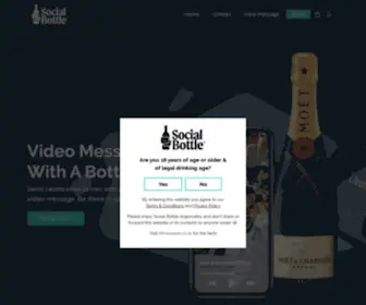 Socialbottle.co(Social Bottle) Screenshot