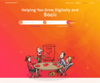 Socialbrandhub.com(Helping you grow Digitally and Socially) Screenshot