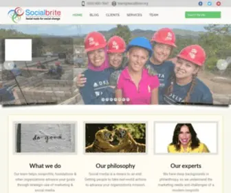 Socialbrite.org(Home) Screenshot