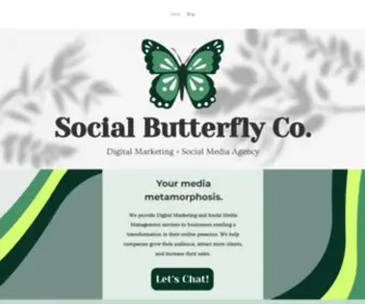 Socialbutterflycollective.com(Home) Screenshot