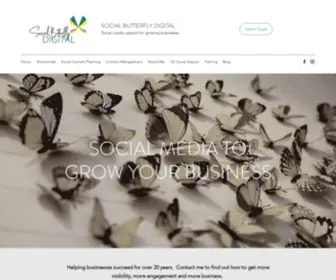Socialbutterflydigital.co.uk(Social Media To Grow Your Business) Screenshot