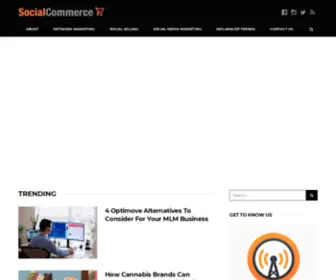 Socialcommerce.blog(Social Commerce) Screenshot