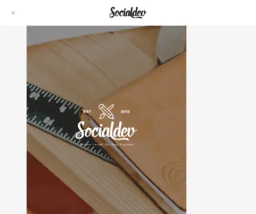 Socialdev.co.kr(워드프레스 디자인 에이전시) Screenshot