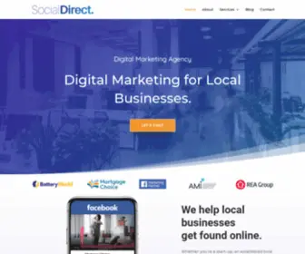 Socialdirect.com.au(Social Direct Marketing) Screenshot