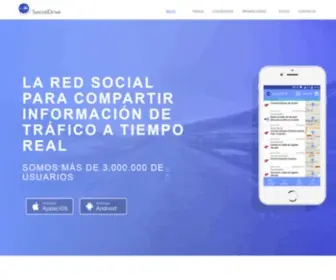 Socialdrive.es(Web de la aplicacion SocialDrive) Screenshot