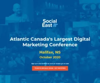 Socialeast.ca(October 2020) Screenshot