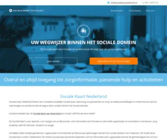 Socialekaartnederland.nl(De Sociale kaart) Screenshot