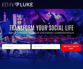 Socialeliteluke.com(Social Elite Luke) Screenshot