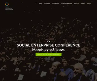 Socialenterpriseconference.org(Harvard Social Enterprise Conference) Screenshot