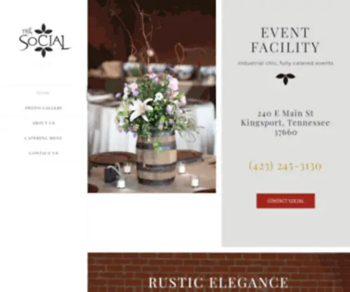 Socialeventsfacility.com(Socialeventsfacility) Screenshot