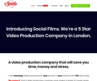 Socialfilms.co.uk(Video Production Company London) Screenshot